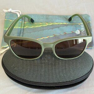 Zeal Ellume Polarized Sunglasses, Fern Green, 52 [] 20 149, Includes Case & Slee